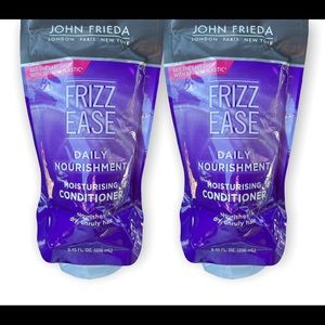 2 Pack John Frieda Frizz Ease Daily Nourishment Moisturizing Conditioner